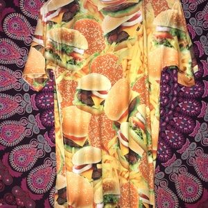 Burger shirt